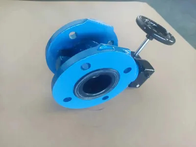 Katup kupu-kupu berkualitas terbaik awwa soft-seal c504 flensa ganda untuk dijual