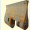 Pabrik Pasokan Langsung Harga Murah 3300mm Baling Baling Rudder Blade