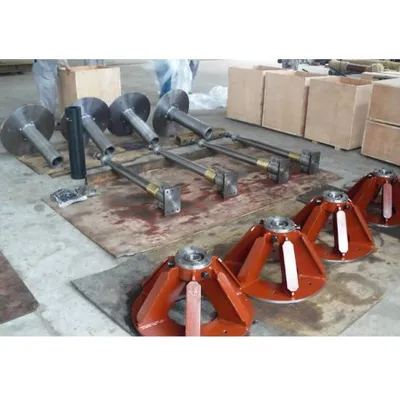 Kapal Perahu Rudder Marine Parts Rudder Stock Alloy Steel Dijual