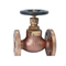 Grosir Marine DIN Bronze/Cast Steel Marine Flanged Check Globe Valve