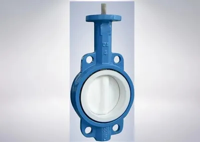 Flensa ansi api cf8 di ci epdm ptfe asam kuat tuas besi ulet opreated wafer lug kupu -kupu katup