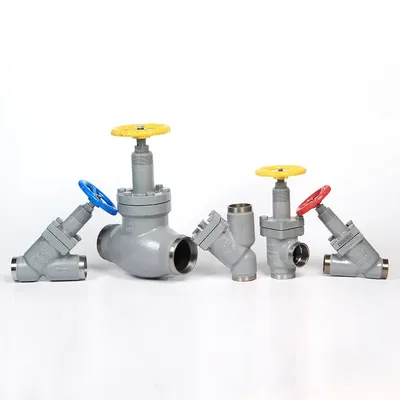 Penjualan panas berkualitas tinggi DN20 -DN150 Tipe Sudut Baja Cast Valve