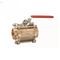 Grosir Disesuaikan Suhu Rendah Flange SeaWater Ansi 150 Bronze C95800 Ball Valve