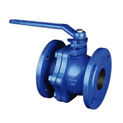 DIN Standard Standard Flanged Bronze Floating Ball Valve for Marine