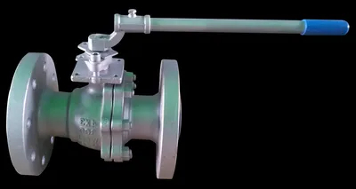Bola mengambang laut Vale 2pc CS Flange End Floating API6D FP Ball Valve 150lb 300lb 600lb