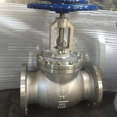 Flange Marinir 150lb 300lb Katup Besi Cor Globe Shut-Off