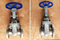 Baja baja stainless steel pneumatik katup bola lurus lurus