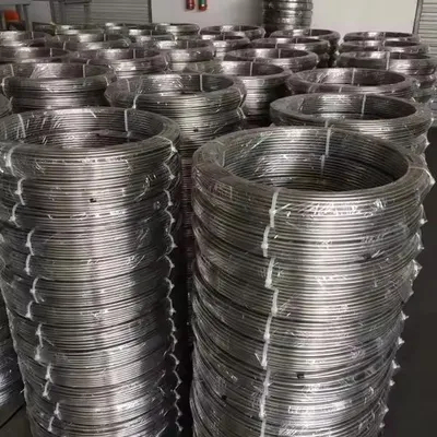 Harga bagus 304 316L 310S Tabung kapiler stainless steel dan pipa dalam kumparan