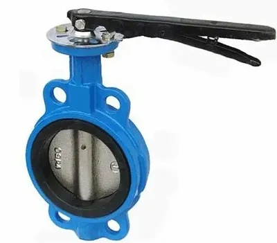 Jenis Wafer JIS 10k 150lb PN16 Standar DK Butterfly Valve