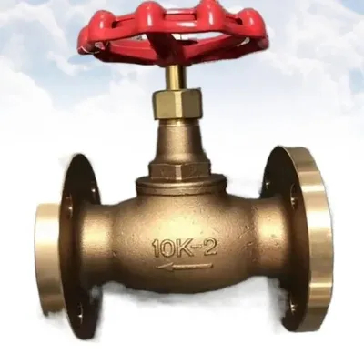 Factory Direct Sale Flanged JISF7409 Marine Bronze Globe Check Valve DN40 DN25 5K