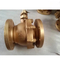 Grosir Harga Murah Suhu Rendah Flange Seawater Ansi 150 Perunggu C95800 Ball Valve