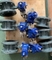 Produk Inovatif JIS 5K Hidraulik Flanged Brass Stainless Steel Floating Marine Ball Valve