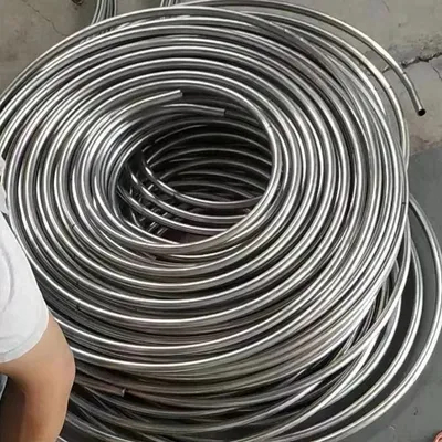 Penukar panas kumparan tabung stainless steel