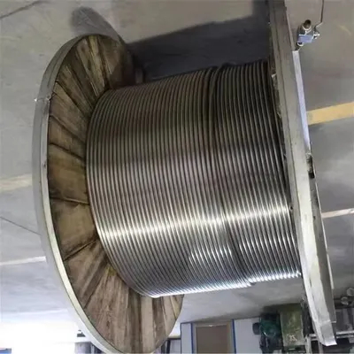 Kumparan tabung tabung koil stainless steel