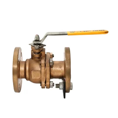 DN15-100 Minyak Air Flenze Bronze Floating Ball Valve Marine
