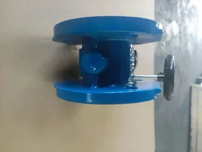 Grosir kualitas kupu-kupu kupu-kupu kelautan katup awwa soft-seal c504 flensa ganda dengan harga