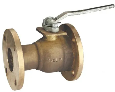 Harga Pabrikan Marinir 150lb Flanged Bronze Floating Ball Valve Dijual