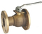 Harga Pabrikan Marinir 150lb Flanged Bronze Floating Ball Valve Dijual