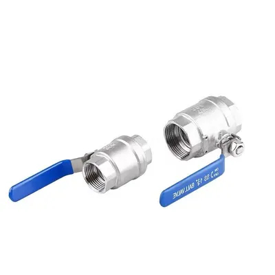 Grosir Pneumatik Kualitas Tinggi SS 304 316 3pc Stainless Steel Steel Control Ball Valve
