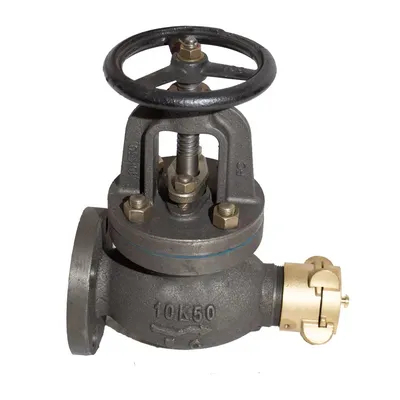 Gerbang Periksa Laut JIS F7333/7334 CASTING CASTING BESI CAST BESI 5K 10K GLOBE VALVES Sudut