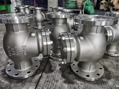 Periksa Laut Flanged Steel Globe Valve API6D