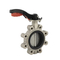 Marine Cast-Iron Stainless-Steel Seat Water Type Tipe Double Flange Butterfly Valve