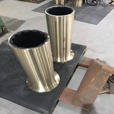Bantalan karet poros baling -baling laut