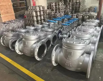 API6D BS1868 Swing Check Valve Valve Flanged Steel WCB Dijual