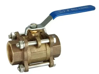 Grosir 150lb Flanged Bronze Floating Ball Valve for Marine