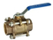 Grosir 150lb Flanged Bronze Floating Ball Valve for Marine