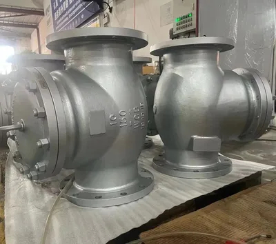 Marine BS1868 Swing Check Valve Flanged Steel WCB Dijual