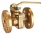 Produsen 150lb Flanged Bronze Floating Ball Valve for Marine
