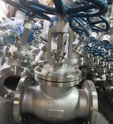 Flensa laut 150lb 300lb cf8m katup stainless steel globe shut-off