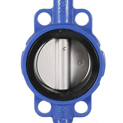 ANSI API CF8 DI CI EPDM PTFE Tuas Besi Asam Kuat Opreated Wafer Lug Butterfly Valve Dijual