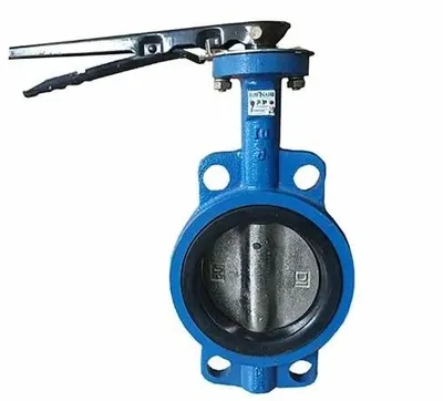 Jenis Wafer JIS 10k 150lb PN16 Standar DK Butterfly Valve Dijual